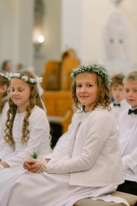 pierwsza komunia święta Rzeszów – zdjęcie rodzinne