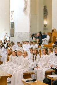 pierwsza komunia święta Rzeszów – zdjęcie rodzinne
